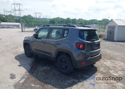 2016 Jeep Renegade Sport из США, поврежденный, VIN ZACCJBAT2GPD12775